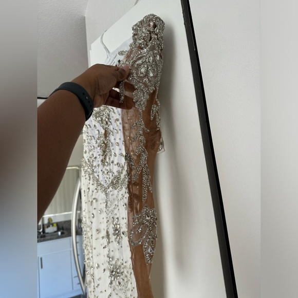 Custom Made Wedding Reception Dress. Great for Proms, Weddings, Events, Etc - Picture 7 of 11